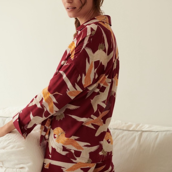 Anthropologie Dreamy Swans Sleep Set - Picture 6 of 7